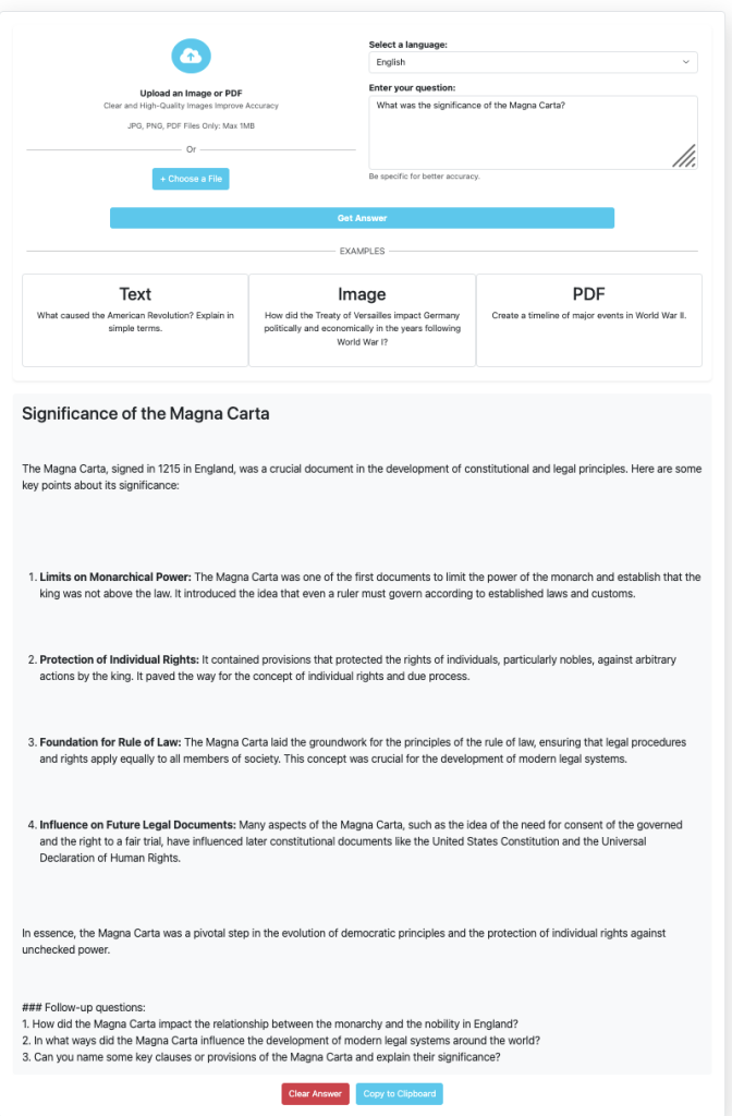 history ai helper