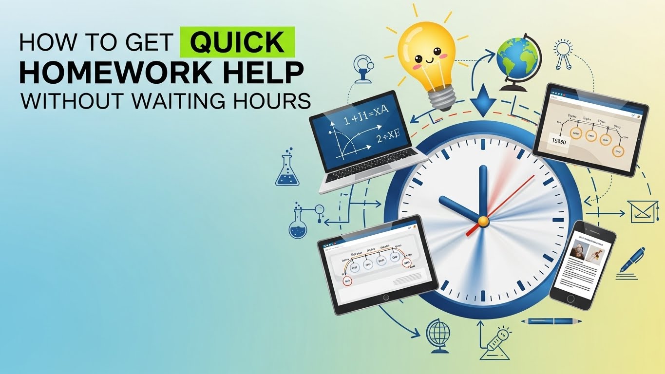 How to Get Quick Homework Help Without Waiting Hours