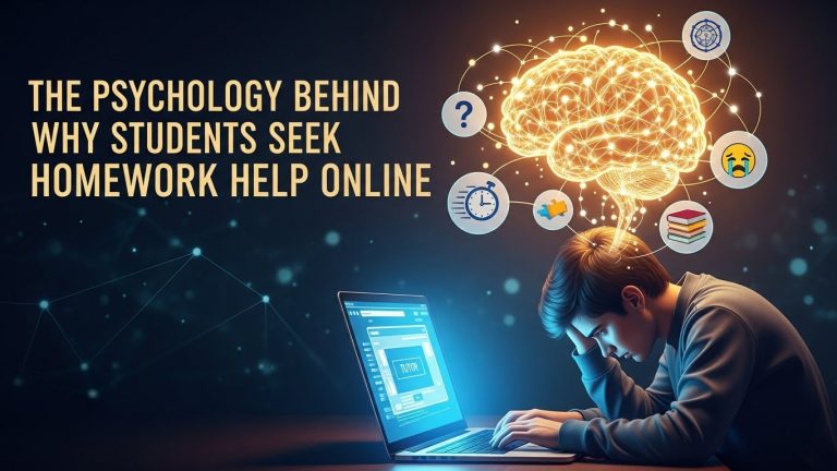 The Psychology Behind Why Students Seek Homework Help Online