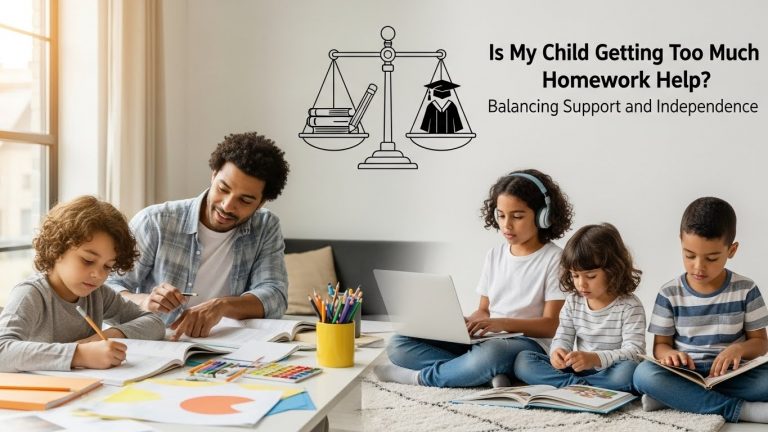 Is My Child Getting Too Much Homework Help? Balancing Support and Independence