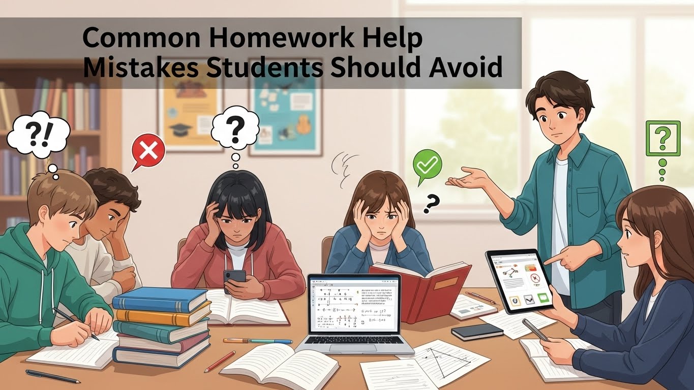Common Homework Help Mistakes Students Should Avoid