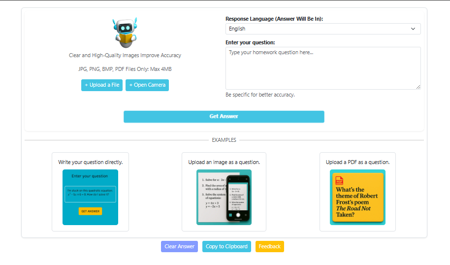 free ai homework helper
